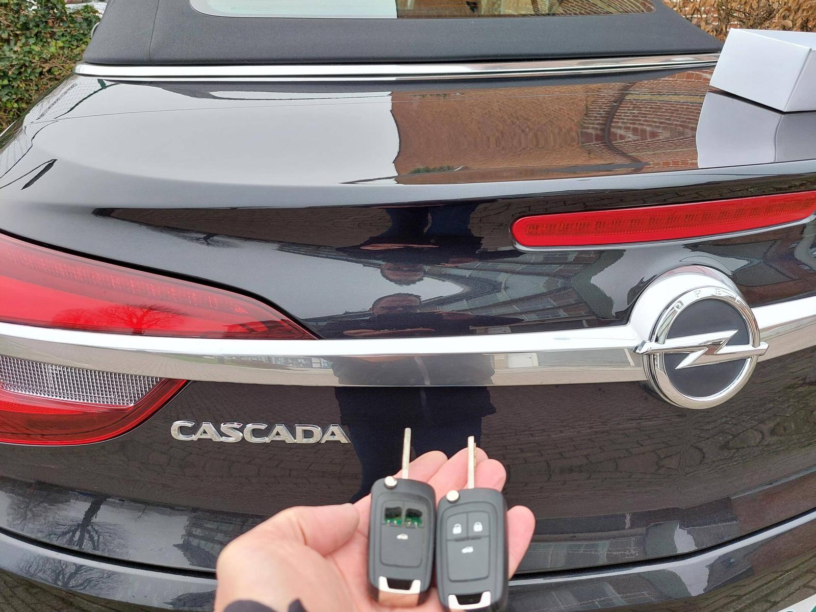 Autosleutel laten bijmaken: Opel Cascada